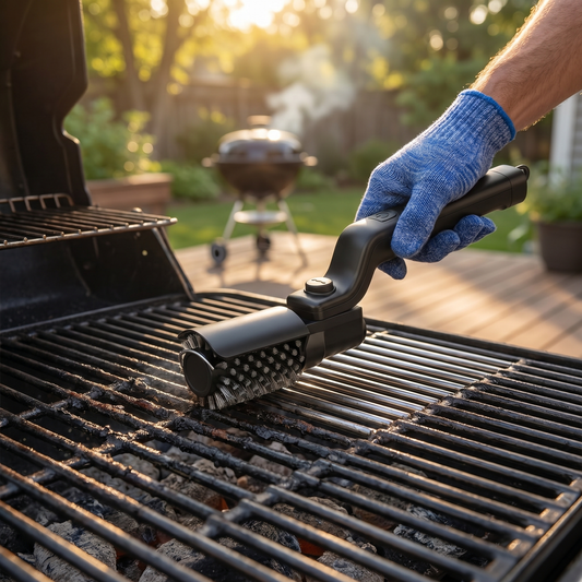 GrillBlitz — Die elektrische Grillbürste