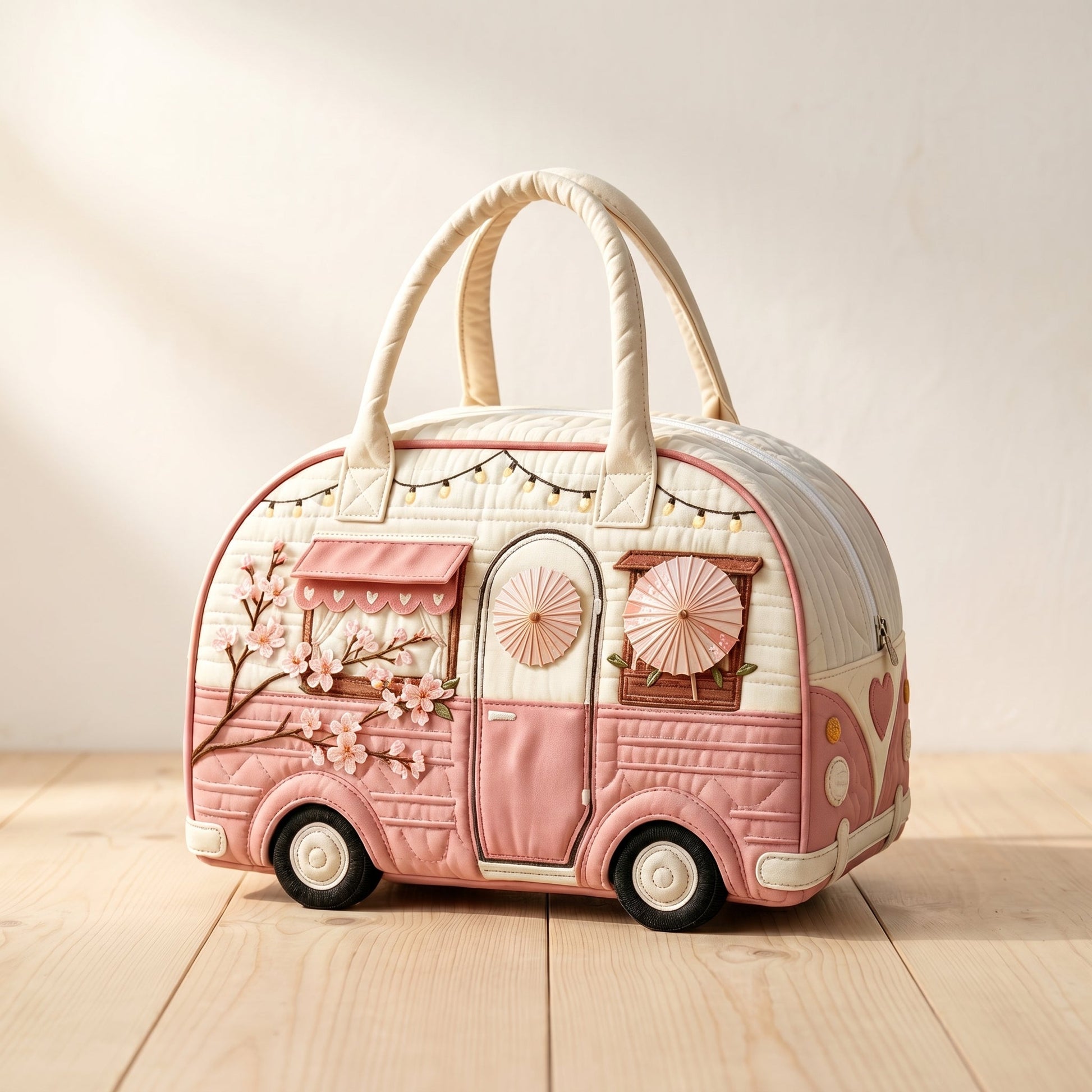 Hippie Bus Weekender — Cherry Blossom Glamping — side profile