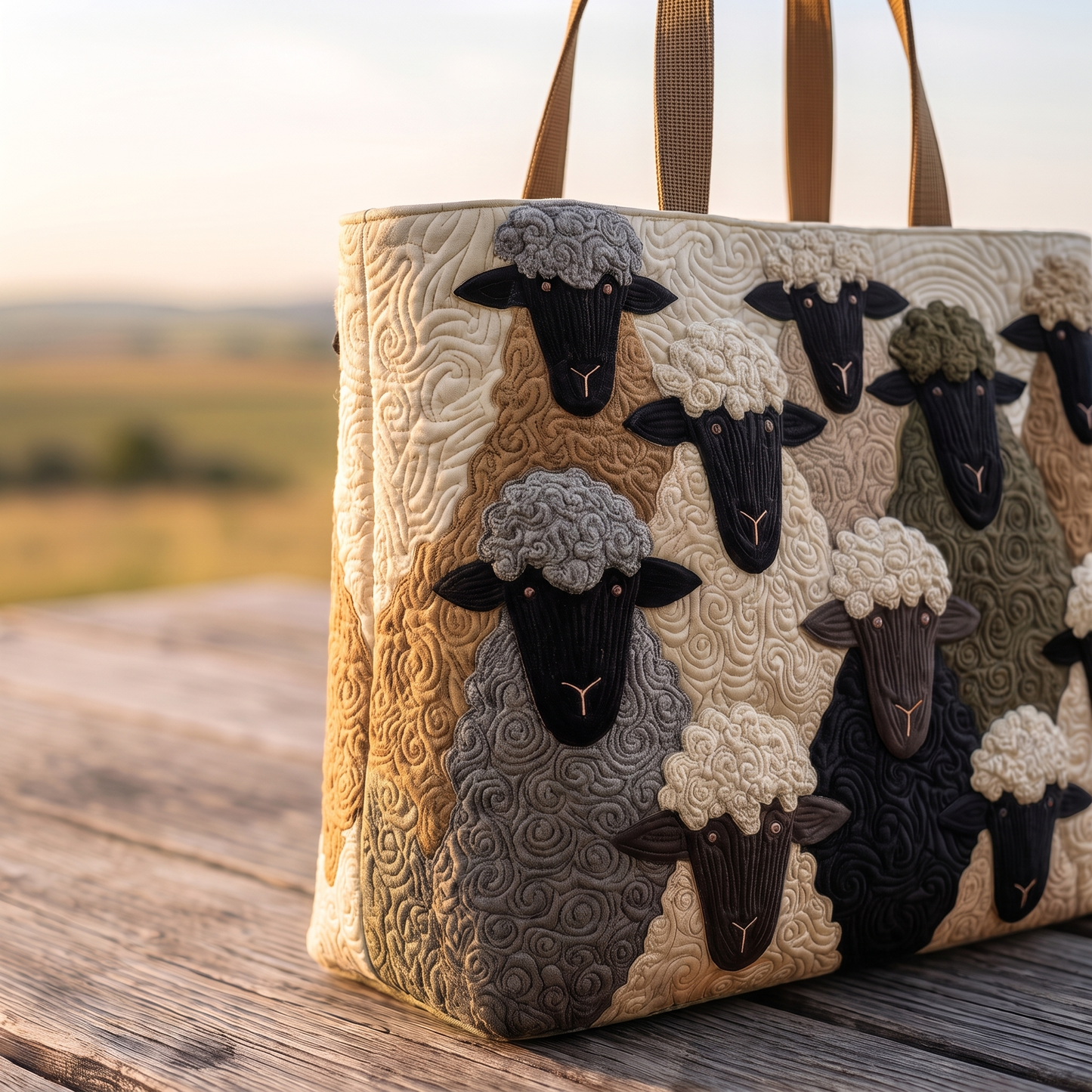 Martha's Sheep Tote Bag