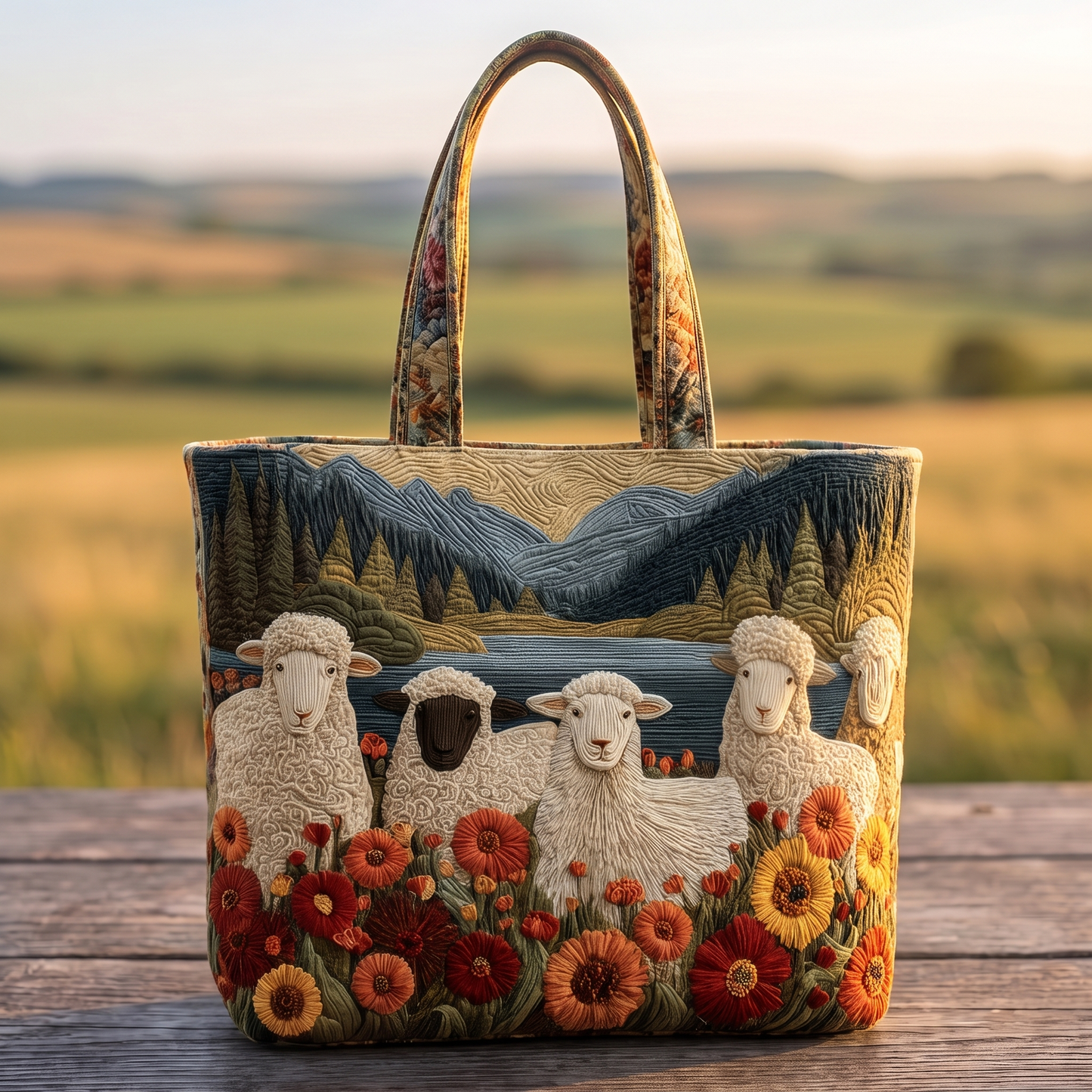 Martha's Sheep Tote Bag