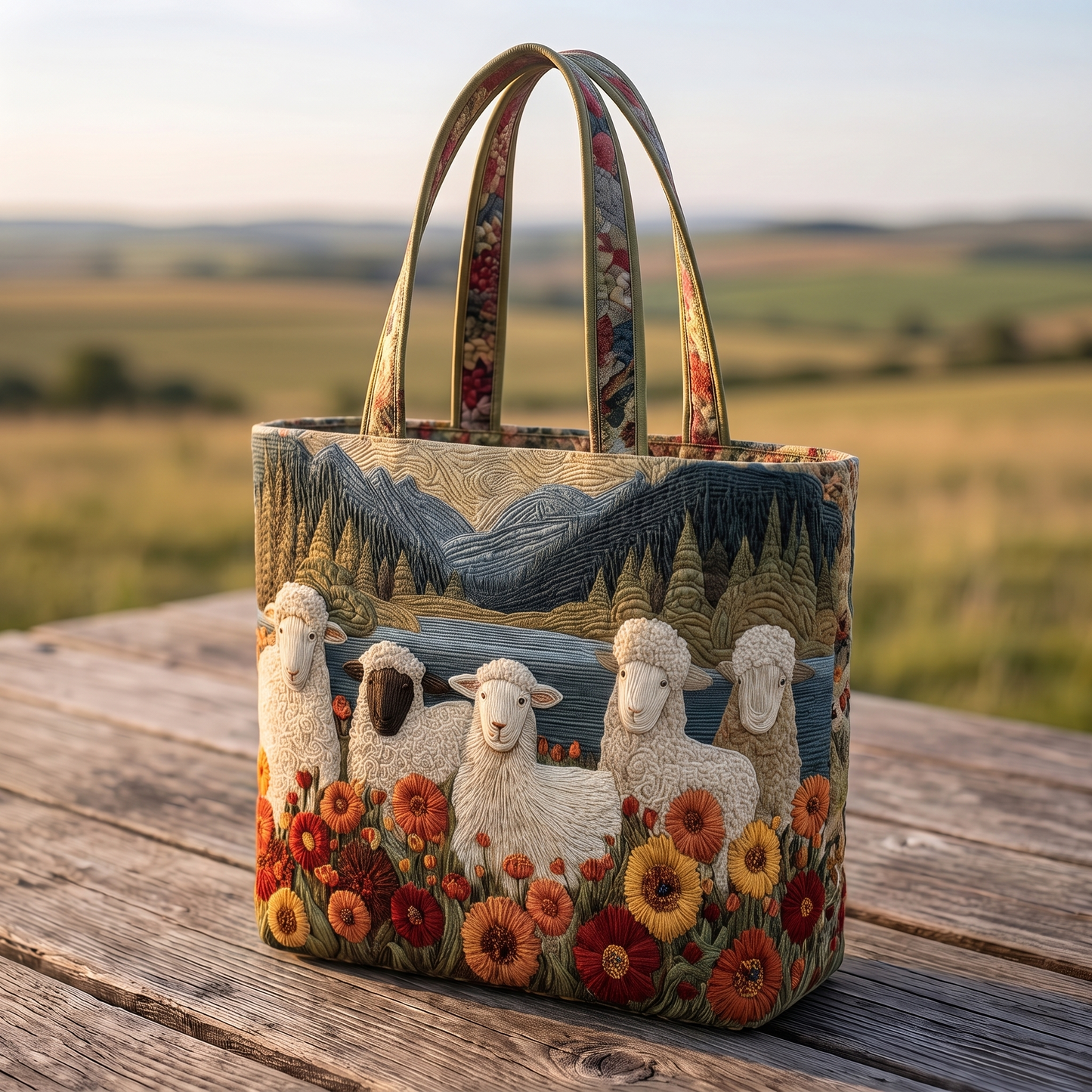 Martha's Sheep Tote Bag