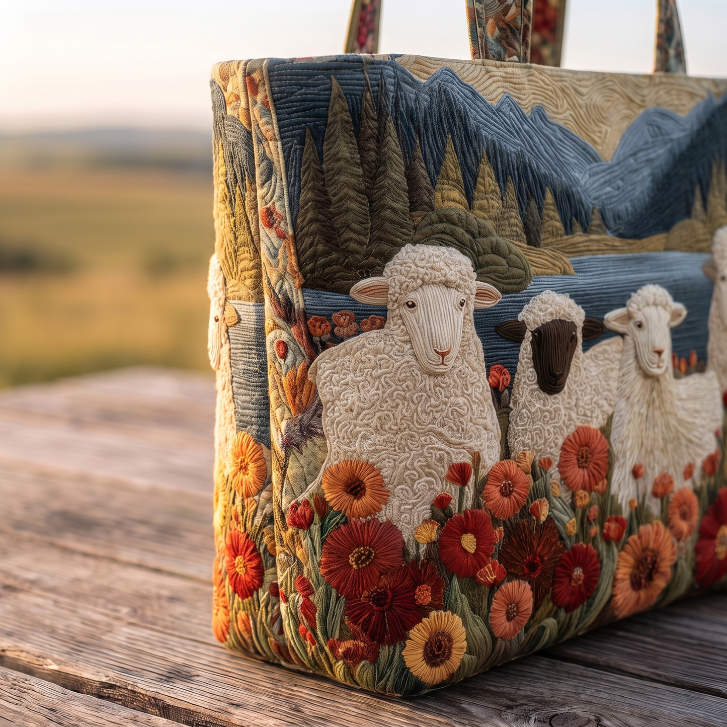 Martha's Sheep Tote Bag