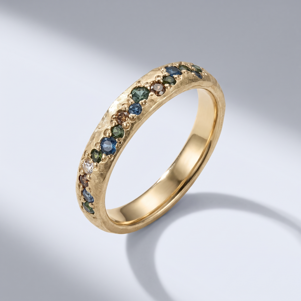 Gull Krystall Ring