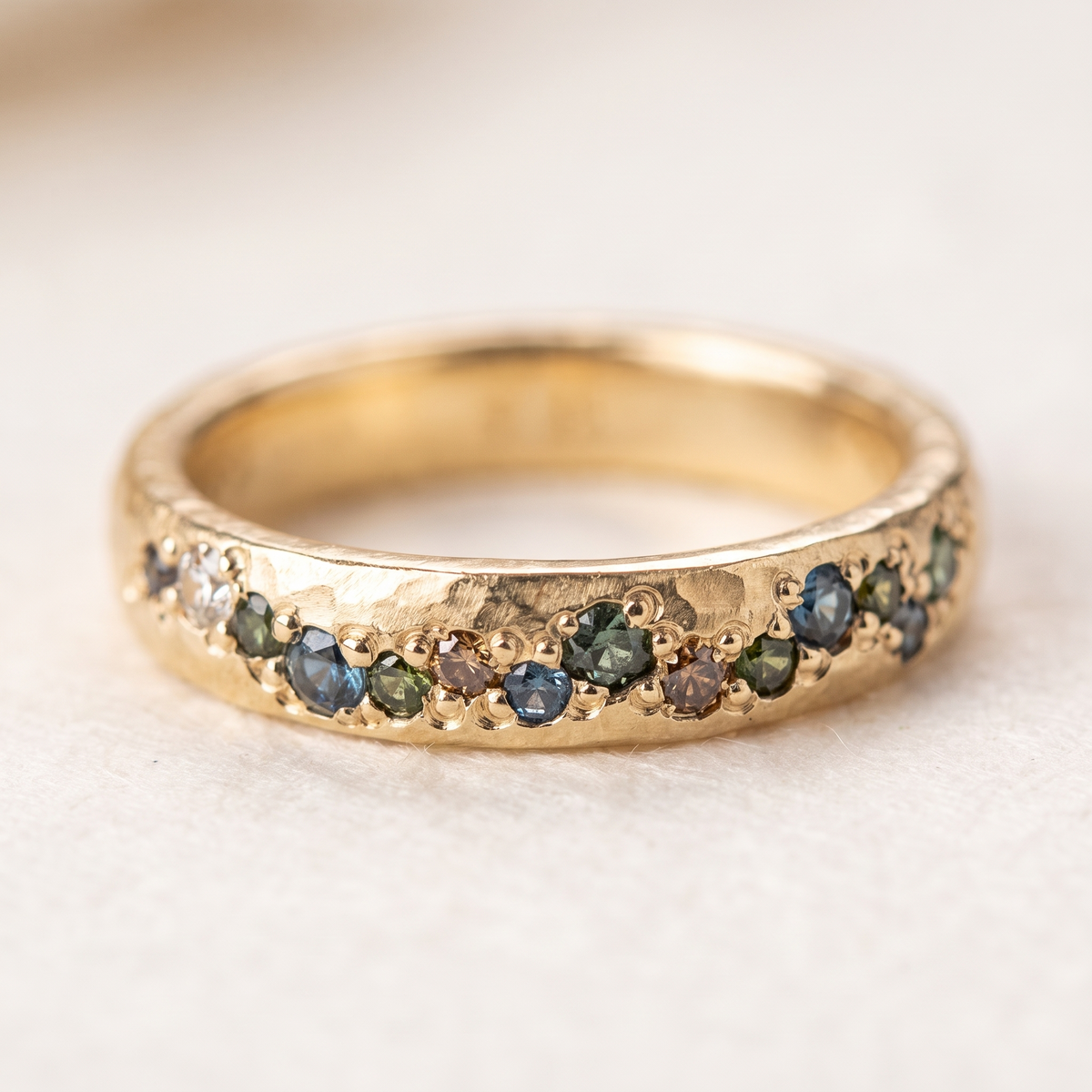 Gull Krystall Ring