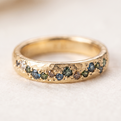 Gull Krystall Ring