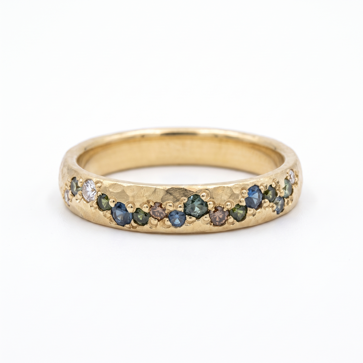 Gull Krystall Ring