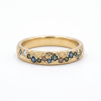 Gull Krystall Ring