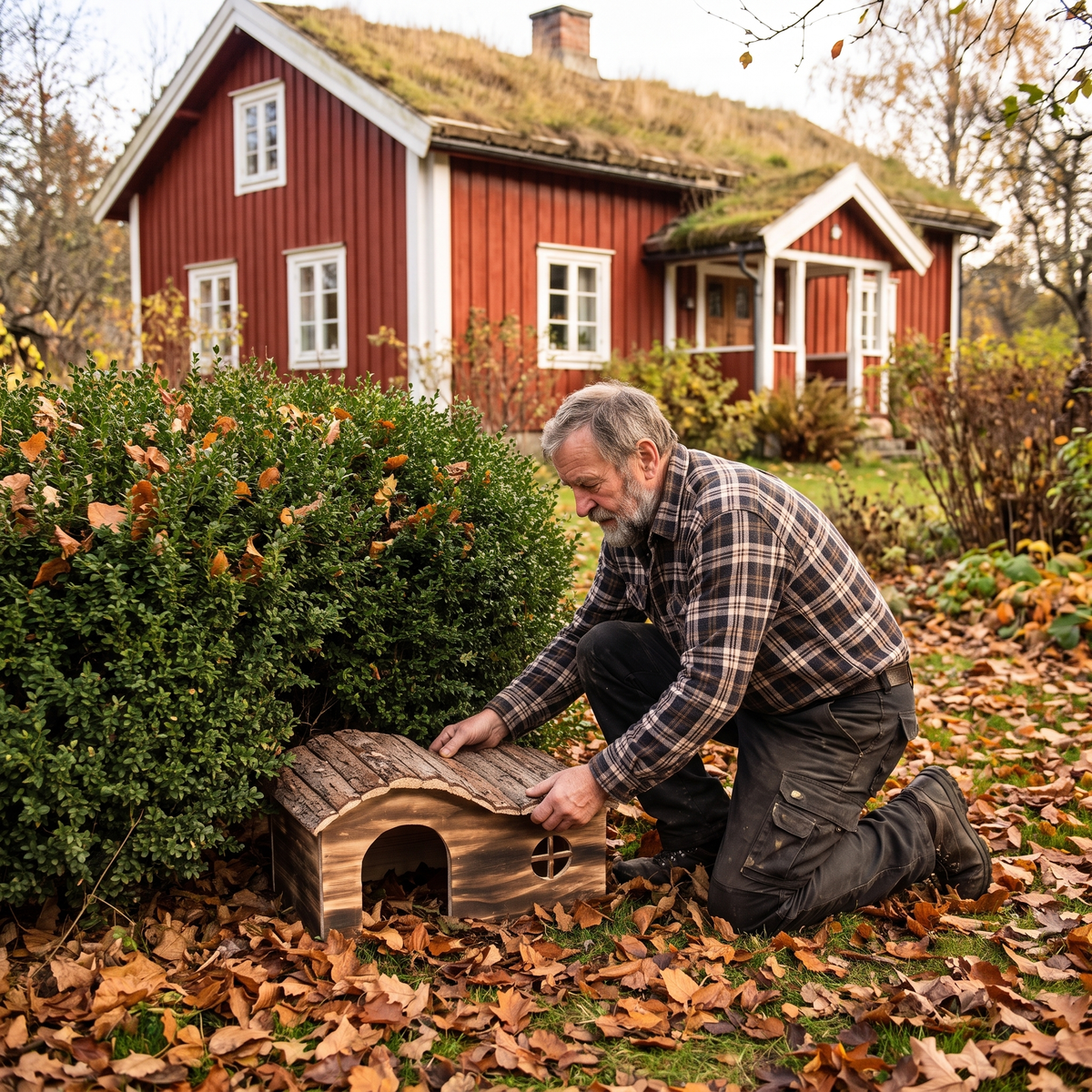 Arne's Pinnsvinhus til Alle Sesong