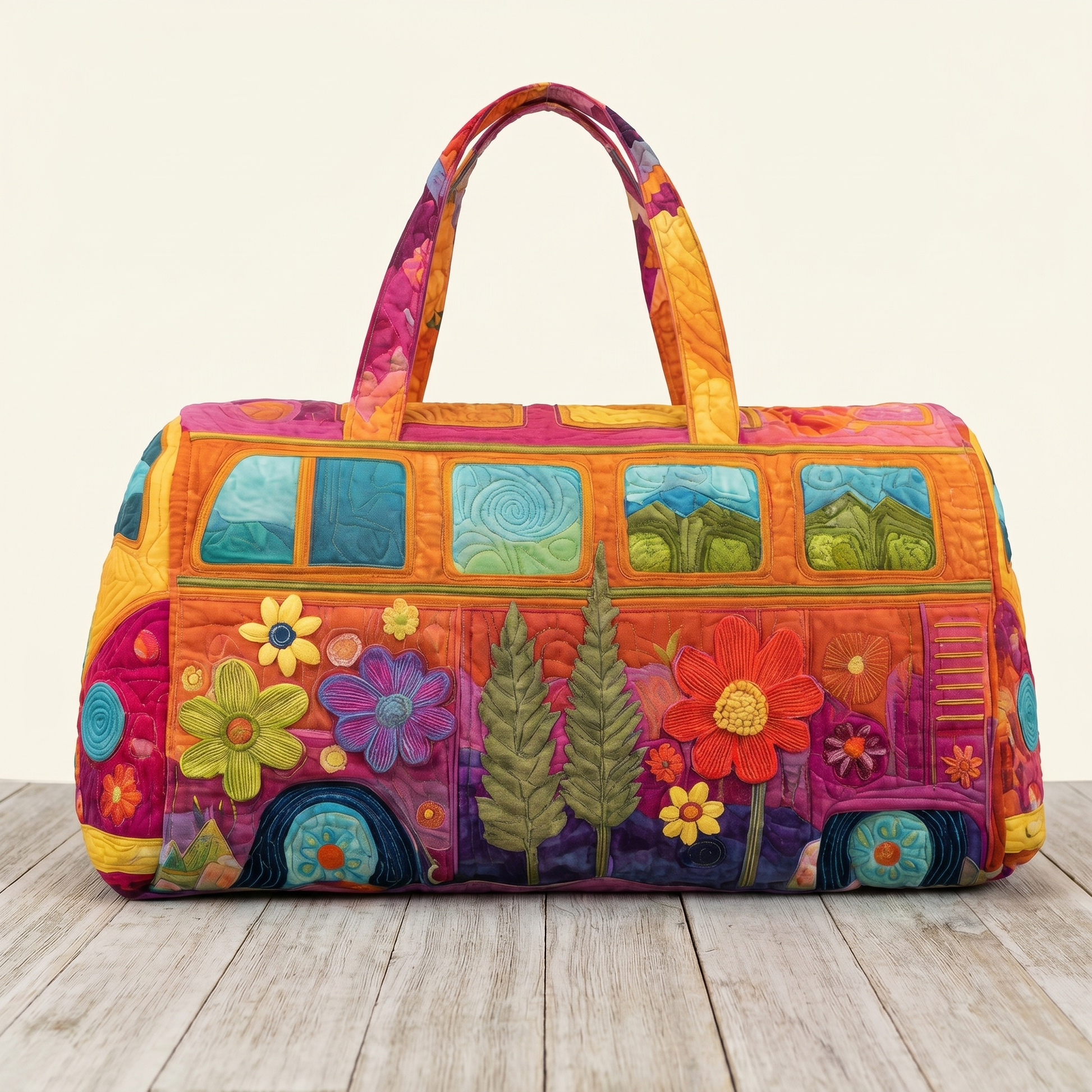 Hippie Bus Weekender — side profile view
